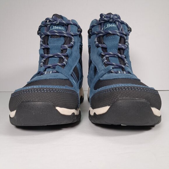 NEW LL Bean Hiking Boots Women 8 WIDE Trail Model 4 Slate Raw Indigo 299640 - Picture 7 of 15